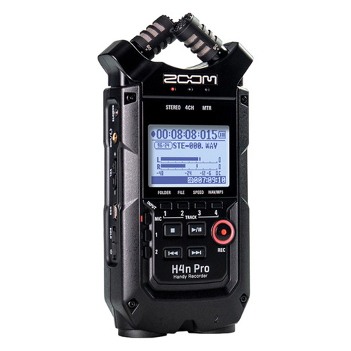 ZOOM Handyrecorder H4n PRO Gravador Áudio Black